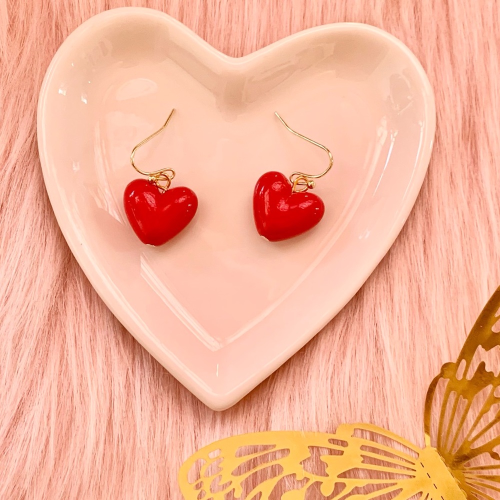 Heart earrings